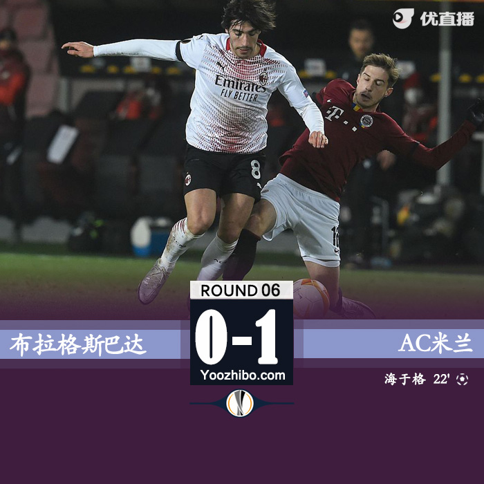 <a href=/zuqiusheji/acmilan/ target=_blank class=infotextkey>AC米兰</a>1-0布拉格斯巴达