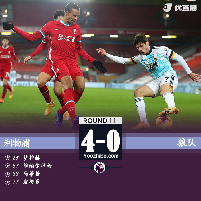<a href=/zuqiusheji/liverpool/ target=_blank class=infotextkey>利物浦</a>4-0狼队